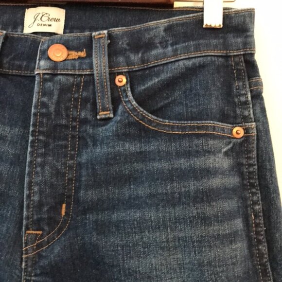 J.Crew Denim Vintage Straight Jeans Size 27 - Picture 5 of 11